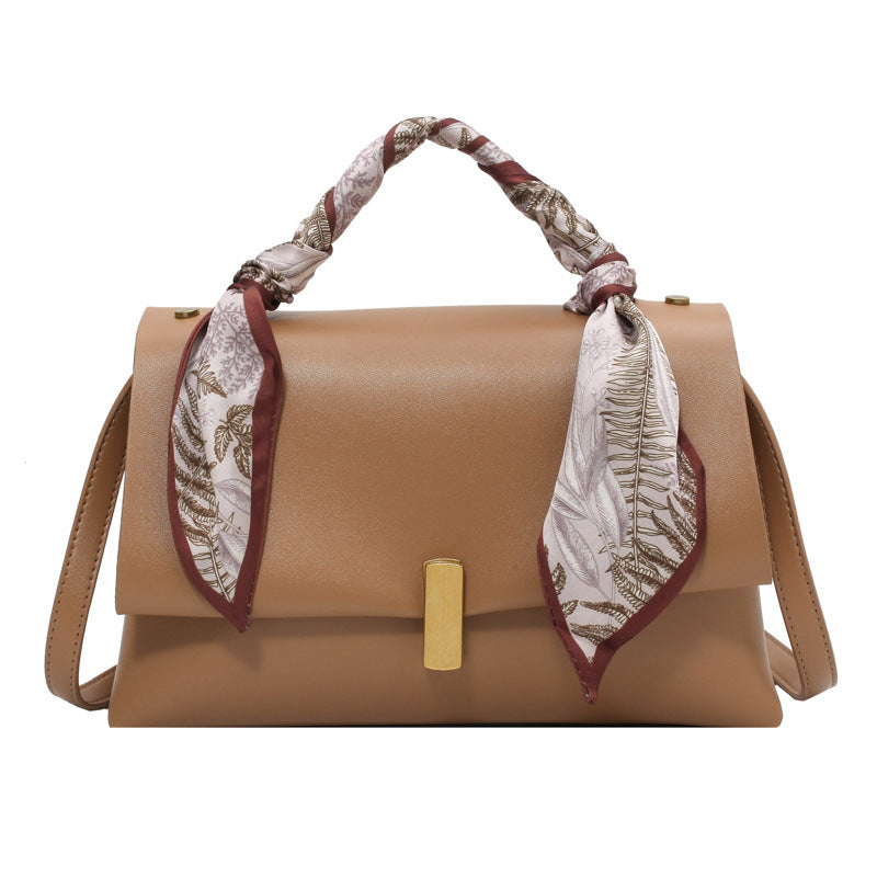 Sac à main avec foulard – Élégance Rétro