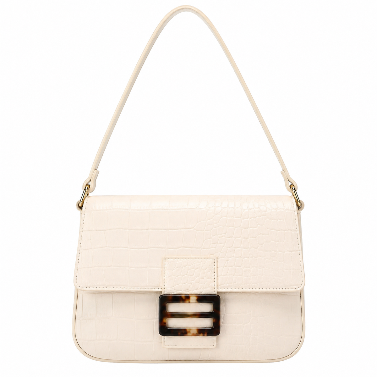 Sac à épaule Élégance Croco