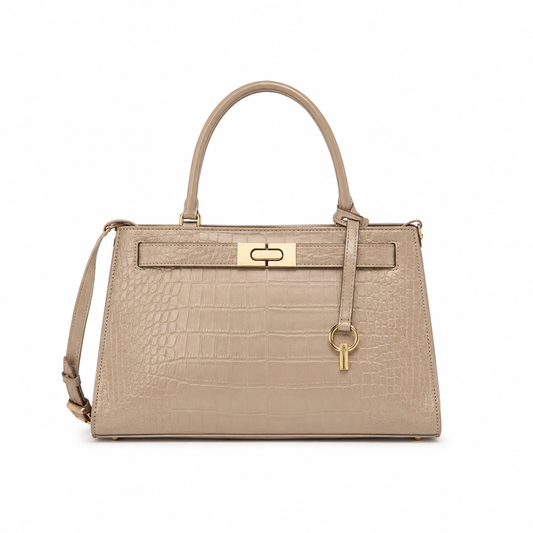Sac à bandoulière Élégance Croco