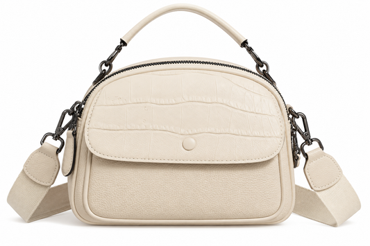 Sac à bandoulière Élégance Croco