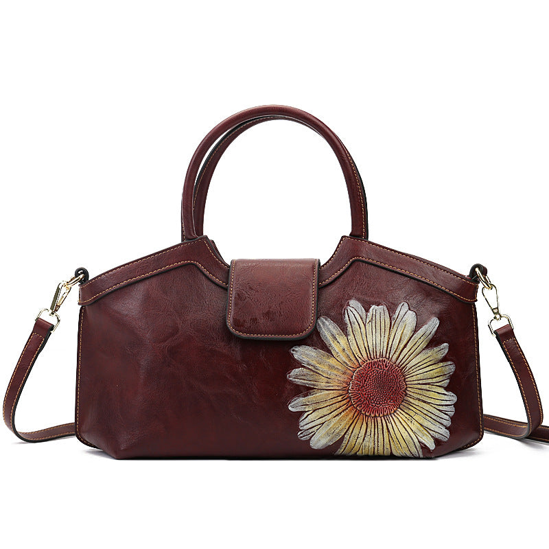 Sac à Main Rétro Marguerite